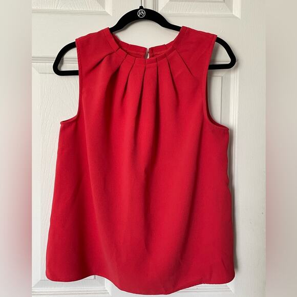 MNG by Mango Suit Pleated Sleeveless Top - Size S - Picture 3 of 6